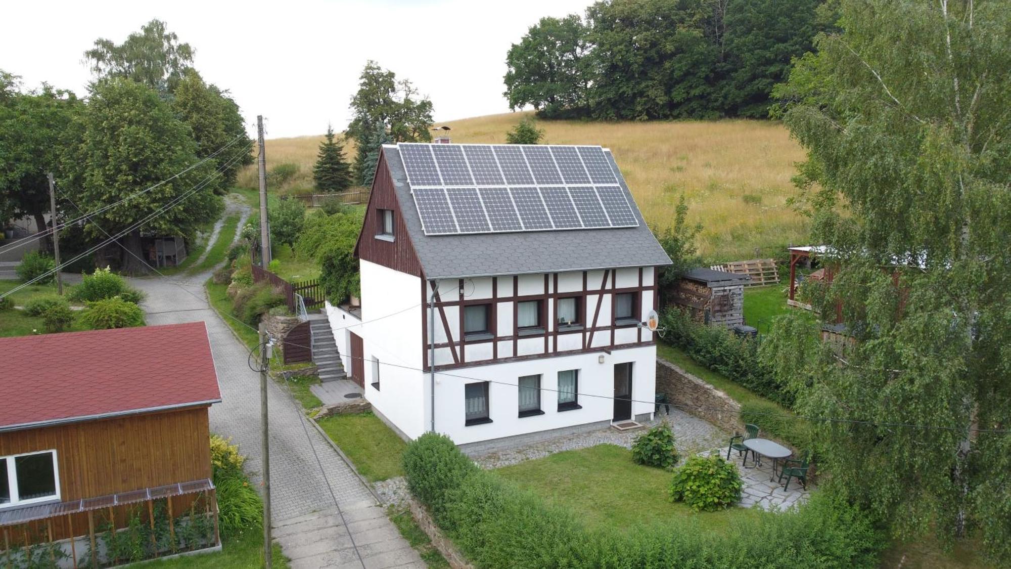 Ferienwohnung Czornebohblick Kubschutz Bagian luar foto
